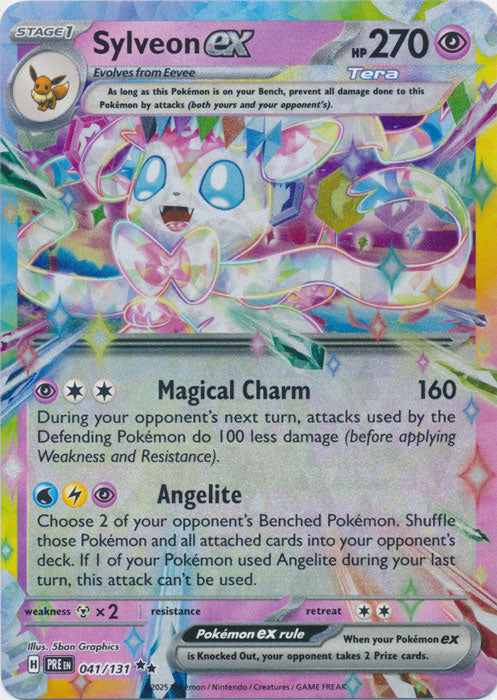 Sylveon ex : PRISMATIC EVOLUTIONS - 041/131