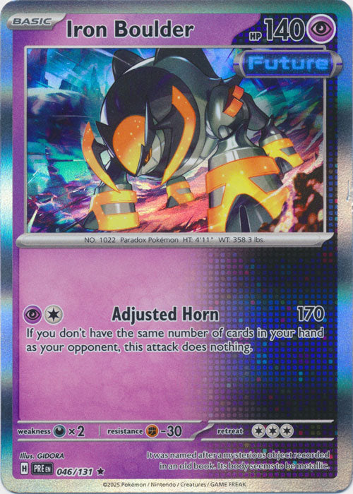 Iron Boulder : PRISMATIC EVOLUTIONS (Holo) - 046/131