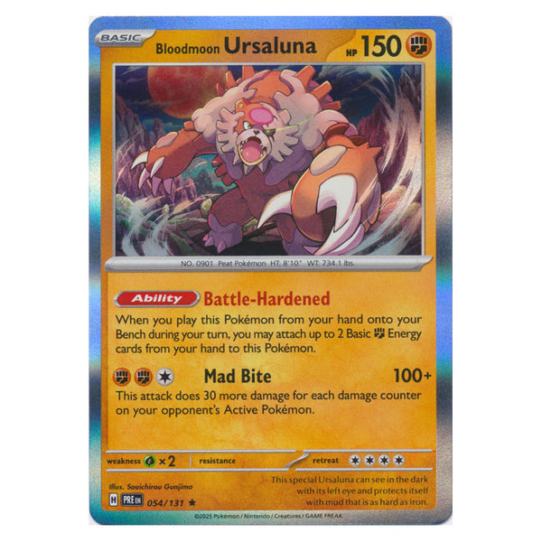 Bloodmoon Ursaluna : PRISMATIC EVOLUTIONS (Holo) - 054/131