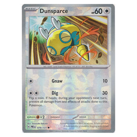 Dunsparce : PRISMATIC EVOLUTIONS (Masterball Reverse holo) - 079/131