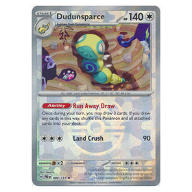 Dudunsparce : PRISMATIC EVOLUTIONS (Masterball Reverse holo) - 080/131