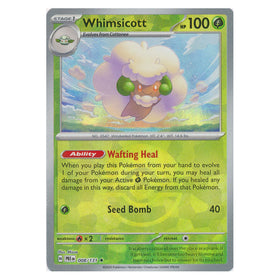 Whimsicott : PRISMATIC EVOLUTIONS (Pokeball Reverse holo) - 008/131