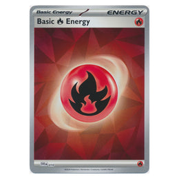 Basic Fire Energy : PRISMATIC EVOLUTIONS (Reverse holo) - SVE010