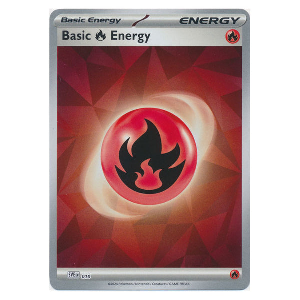Basic Fire Energy : PRISMATIC EVOLUTIONS (Reverse holo) - SVE010