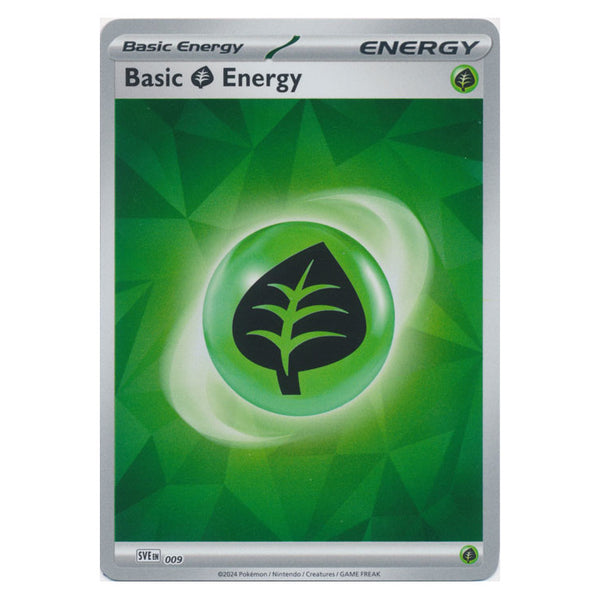 Basic Grass Energy : PRISMATIC EVOLUTIONS (Reverse holo) - SVE009