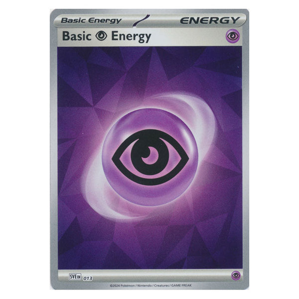 Basic Psychic Energy : PRISMATIC EVOLUTIONS (Reverse holo) - SVE013