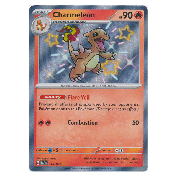 Charmeleon : PALDEAN FATES - 110/091