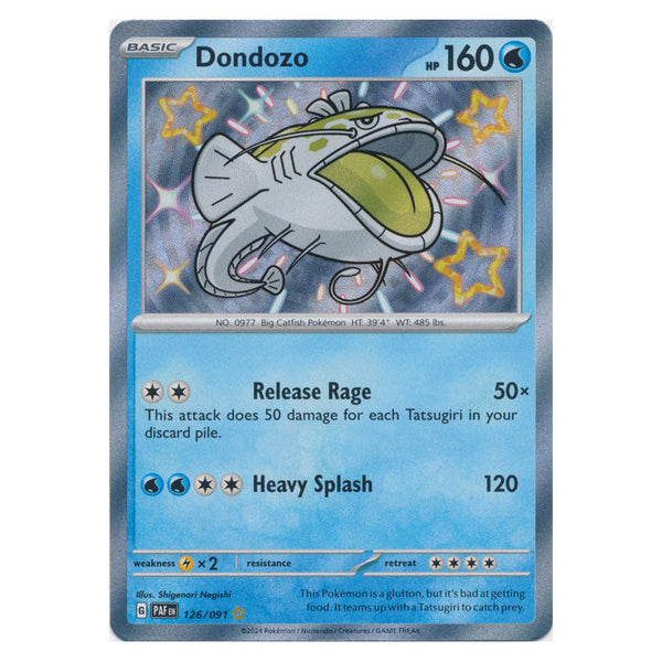 Dondozo : PALDEAN FATES - 126/091