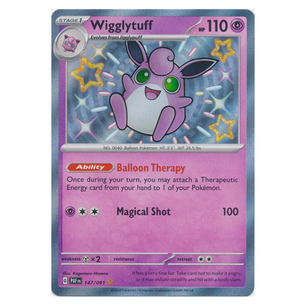 Wigglytuff : PALDEAN FATES - 147/091