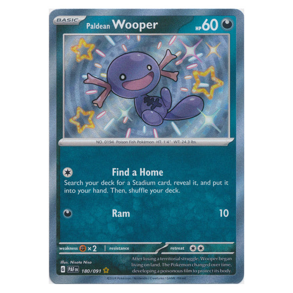Paldean Wooper : PALDEAN FATES - 180/091