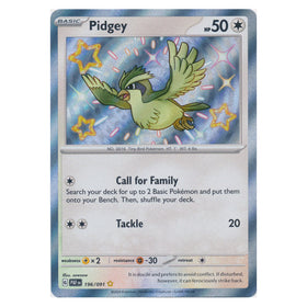 Pidgey : PALDEAN FATES - 196/091