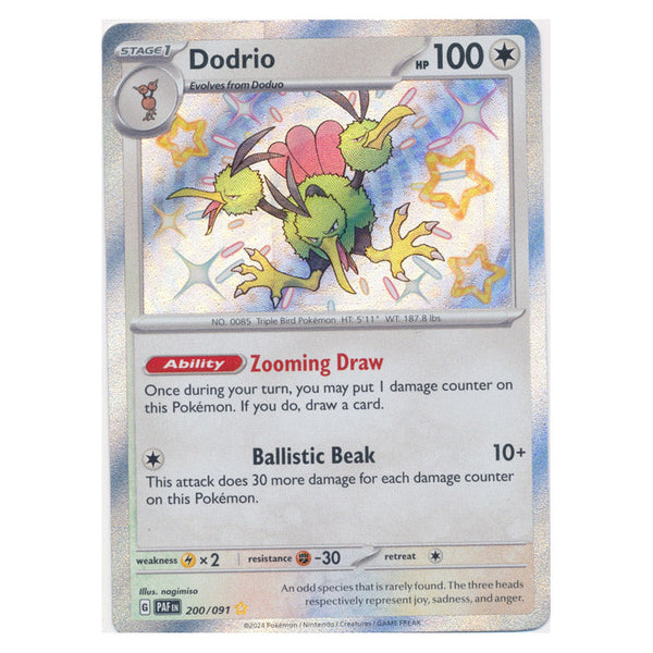 Dodrio : PALDEAN FATES - 200/091