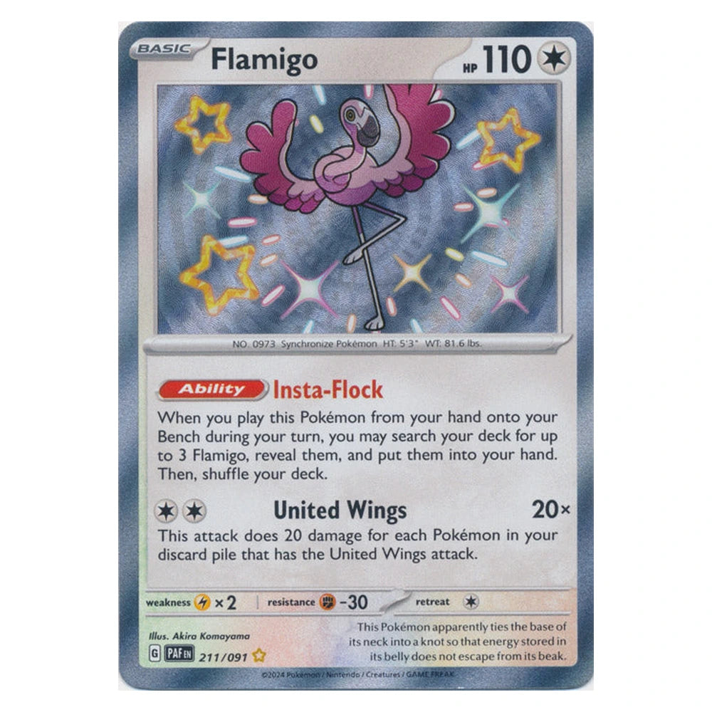 Flamigo : PALDEAN FATES - 211/091