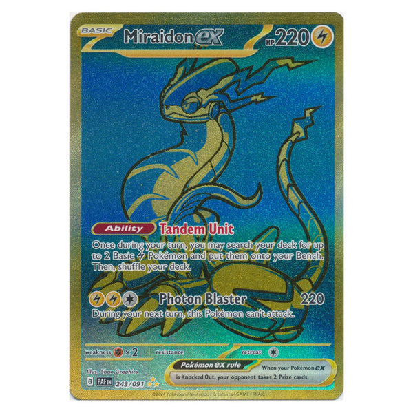 Miraidon ex : PALDEAN FATES - 243/091