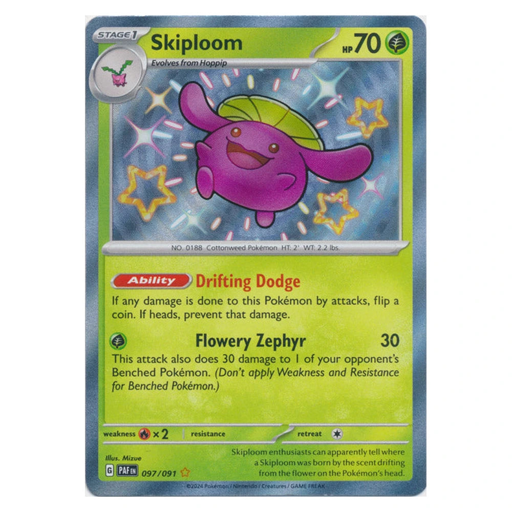 Skiploom : PALDEAN FATES - 097/091
