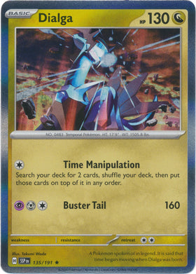 Dialga : SURGING SPARKS (Holo) - 135/191 - Lockett Labs UK