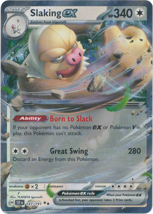 Slaking ex : SURGING SPARKS - 147/191 - Lockett Labs UK