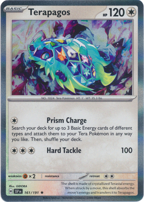 Terapagos : SURGING SPARKS (Holo) - 161/191 - Lockett Labs UK