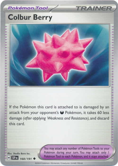 Colbur Berry : SURGING SPARKS - 168/191