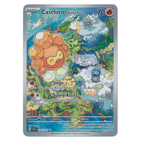 Castform Sunny Form : SURGING SPARKS - 195/191