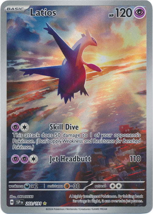 Latios : SURGING SPARKS - 203/191 - Lockett Labs UK