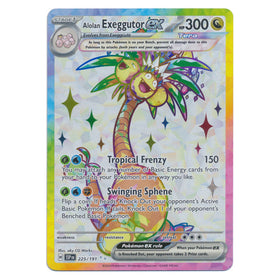 Alolan Exeggutor ex : SURGING SPARKS - 225/191