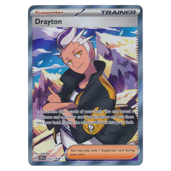 Drayton : SURGING SPARKS - 232/191