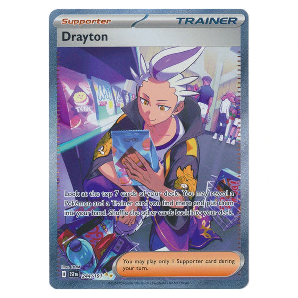 Drayton : SURGING SPARKS - 244/191