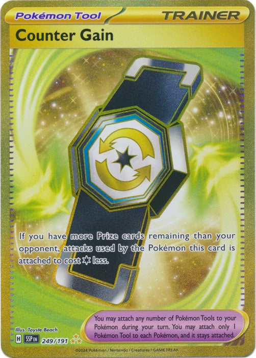 Counter Gain : SURGING SPARKS - 249/191