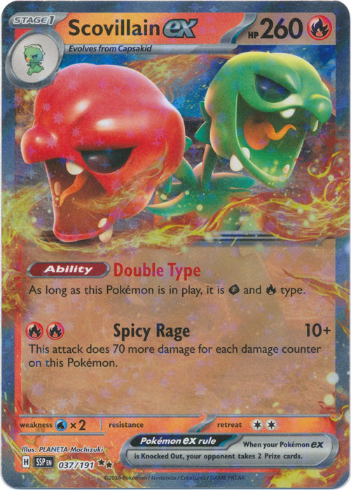 Scovillain ex : SURGING SPARKS - 037/191 - Lockett Labs UK