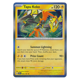 Tapu Koko : SURGING SPARKS (Holo) - 065/191