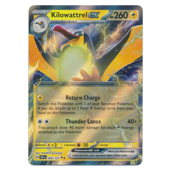 Kilowattrel ex : SURGING SPARKS - 068/191