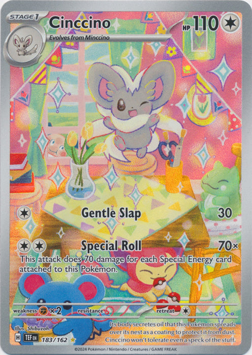 Cinccino : TEMPORAL FORCES - 183/162