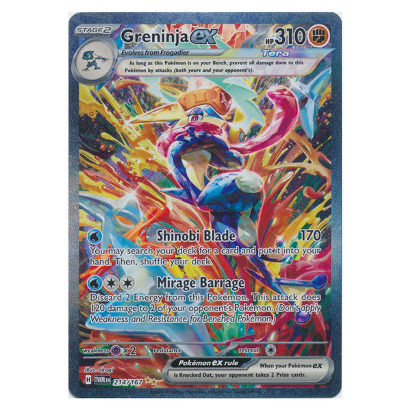 Greninja ex : TWILIGHT MASQERADE - 214/167