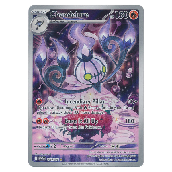 Chandelure : WHITE FLARE - 103/086