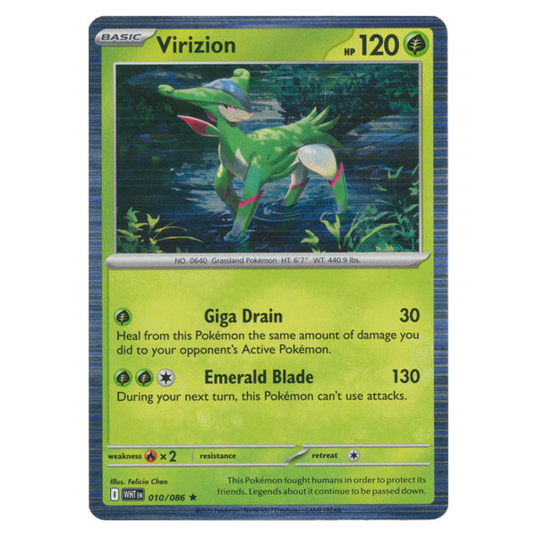 Virizion : WHITE FLARE (Holo) - 010/086