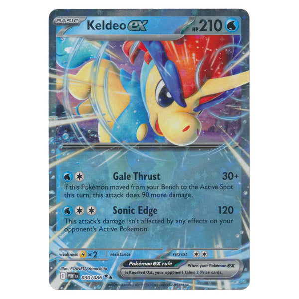 Keldeo ex : WHITE FLARE - 030/086
