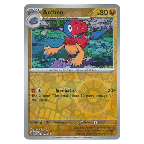 Archen : WHITE FLARE (Reverse holo) - 050/086