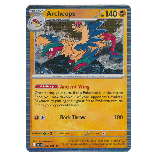 Archeops : WHITE FLARE (Holo) - 051/086
