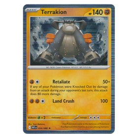 Terrakion : WHITE FLARE (Holo) - 054/086