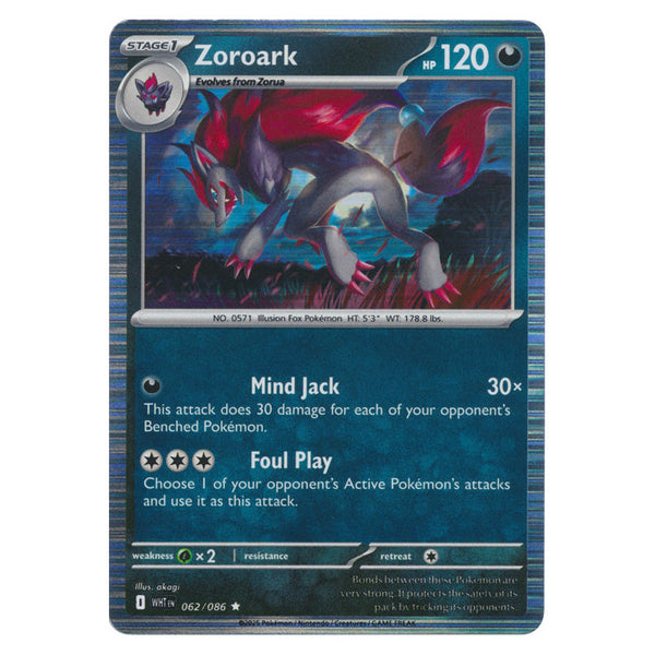 Zoroark : WHITE FLARE (Holo) - 062/086