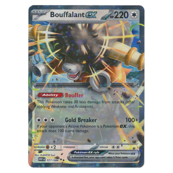 Bouffalant ex : WHITE FLARE - 077/086