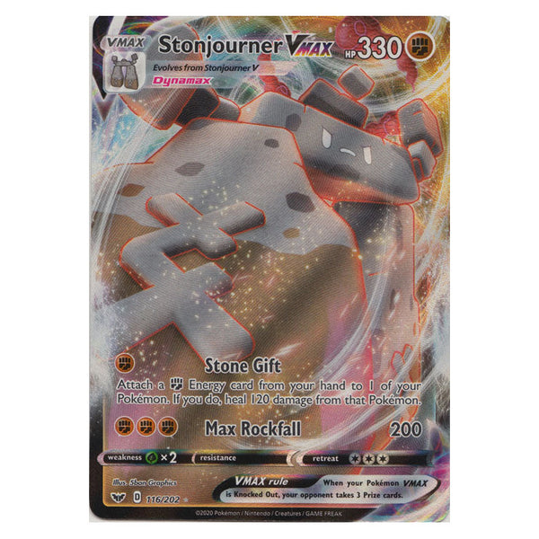 Stonjourner VMAX : SWORD & SHIELD BASE - 116/202