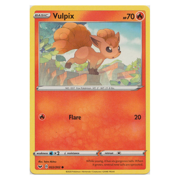 Vulpix : SWORD & SHIELD BASE - 022/202