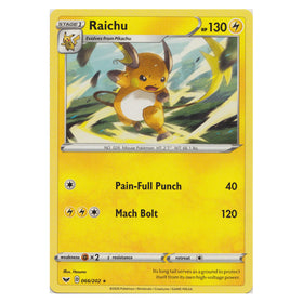 Raichu : SWORD & SHIELD BASE - 066/202