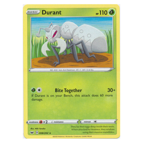 Durant : SWORD & SHIELD BASE - 008/202