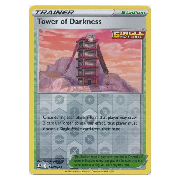Tower of Darkness : BATTLE STYLES (Reverse holo) - 137/163