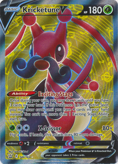 Kricketune V : BATTLE STYLES - 142/163