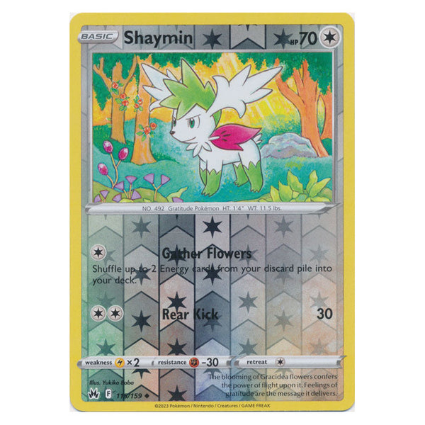Shaymin : CROWN ZENITH (Reverse holo) - 115/159