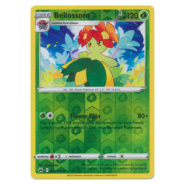 Bellossom : CROWN ZENITH (Reverse holo) - 003/159